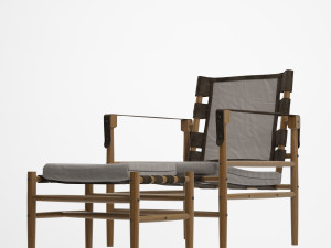 serengeti lounge chair 3D Модель