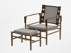 serengeti lounge chair 3D Модель