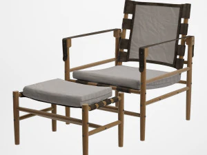 poltrona serengueti Modelo 3D