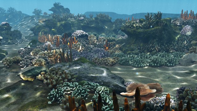 underwater coral reef habitat ocean v3 3D Model .c4d .max .obj .3ds .fbx .stl .blend 