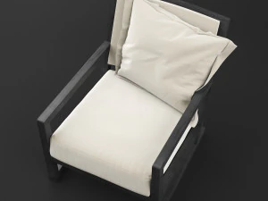 clio armchair bb italia 3D Model