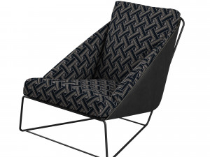 alfie armchair bonaldo italia 3D Model