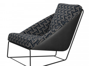 alfie armchair bonaldo italia 3D Model
