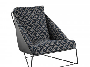 alfie armchair bonaldo italia 3D Model