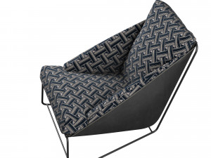 alfie armchair bonaldo italia 3D Model