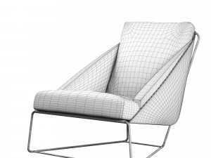 alfie armchair bonaldo italia 3D Model