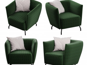 arno bonaldo armchair 3D Model