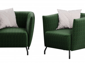arno bonaldo armchair Modelo 3D