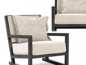 poltrona clio maxalto b e b italia Modelo 3D