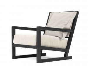 clio maxalto armchair b and b italia 3D Модель