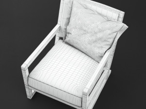 clio maxalto armchair b and b italia 3D Модель