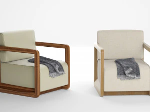 colette upholstered armchair italia 3D Model