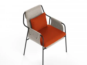 fletcher chair industry west 3D Model