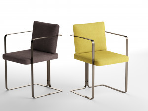 s2 murena armchair 3D मॉडल
