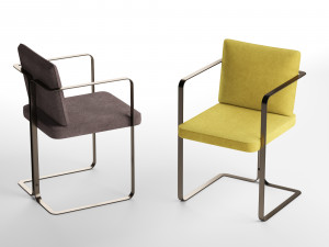 s2 murena armchair 3D मॉडल