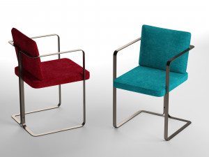 s2 murena armchair 3D मॉडल