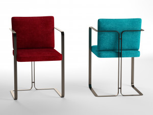 s2 murena armchair 3D मॉडल