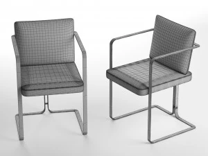 s2 murena armchair 3D Model