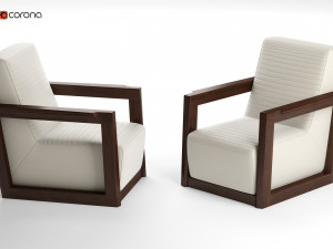 shriver armchair brayden studio 3D Model