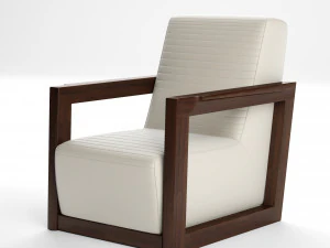 shriver armchair brayden studio 3D Model