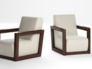 shriver armchair brayden studio Modèle 3D