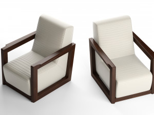 shriver armchair brayden studio Modèle 3D