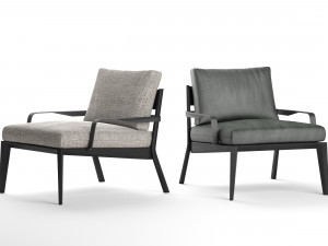 viaggio armchair natuzzi italia 3D Model