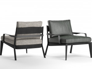 viaggio armchair natuzzi italia 3D Model