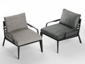viaggio armchair natuzzi italia 3D Model