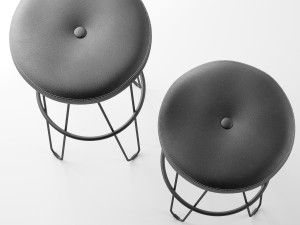 circus steel barstool by gohlin 3D Model