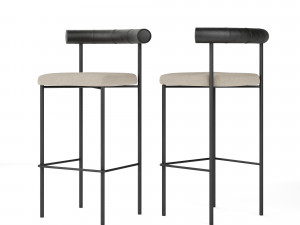 kashmir barstool simon james resident Model 3D