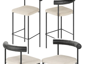 kashmir barstool simon james resident Model 3D