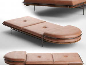 geometric daybed by bassam fellows 3Dモデル