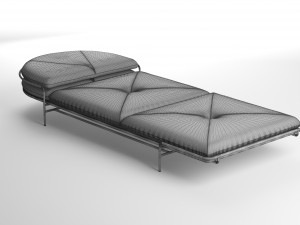 geometric daybed by bassam fellows 3D Модель