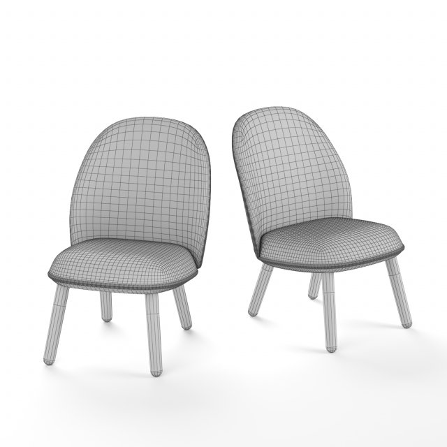 ace lounge chair Model 3D .c4d .max .obj .3ds .fbx .stl .blend 