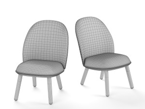 Round Booth Restaurante Seating 3D model - Baixar Mobiliário no