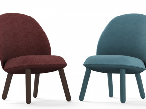 ace lounge chair Model 3D