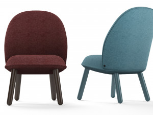 ace lounge chair Model 3D