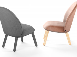 ace lounge chair Model 3D