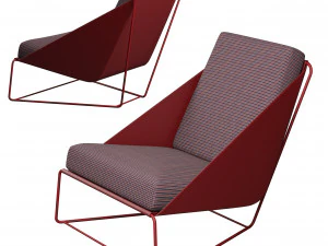 阿尔菲椅博纳尔多意大利 3D 模型