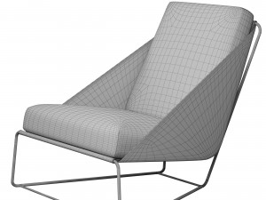 alfie chair bonaldo italia 3D 모델