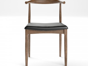 byron chair industry west - copenhagen chair walnut 3D 模型