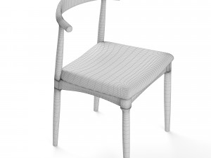 byron chair industry west - copenhagen chair walnut 3D 模型