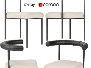 kashmir chair simon james resident 3D Model