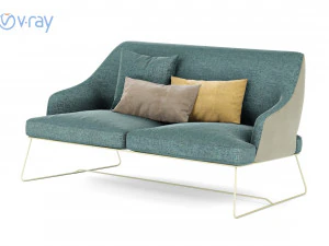 블레이저 소파 보날도 이탈리아 3D 모델