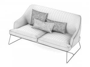 blazer sofa bonaldo italia 3D Model