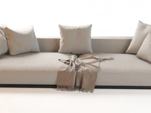 flexform grandemare sectional sofa 3D Model