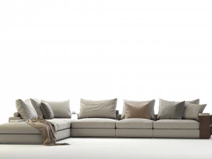 flexform groundpiece sectional sofa 3D Model
