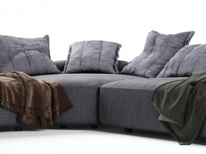 flick flack sofa ditre italia 3D-Modell