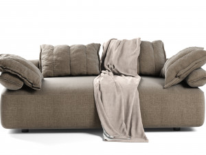 flick flack modular sofa ditre italia 215cm 3D Модель